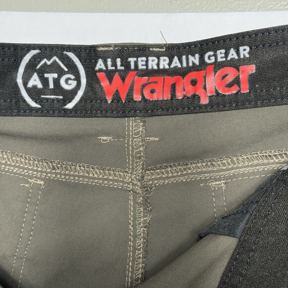Wrangler ATG All Terrain Gear Cargo Pants 38x32 Gray Nylon Spandex - Picture 5 of 16
